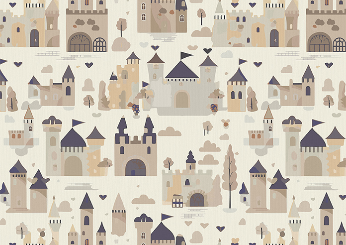 Magic Castle, Stone - Roman Blind - Image 7